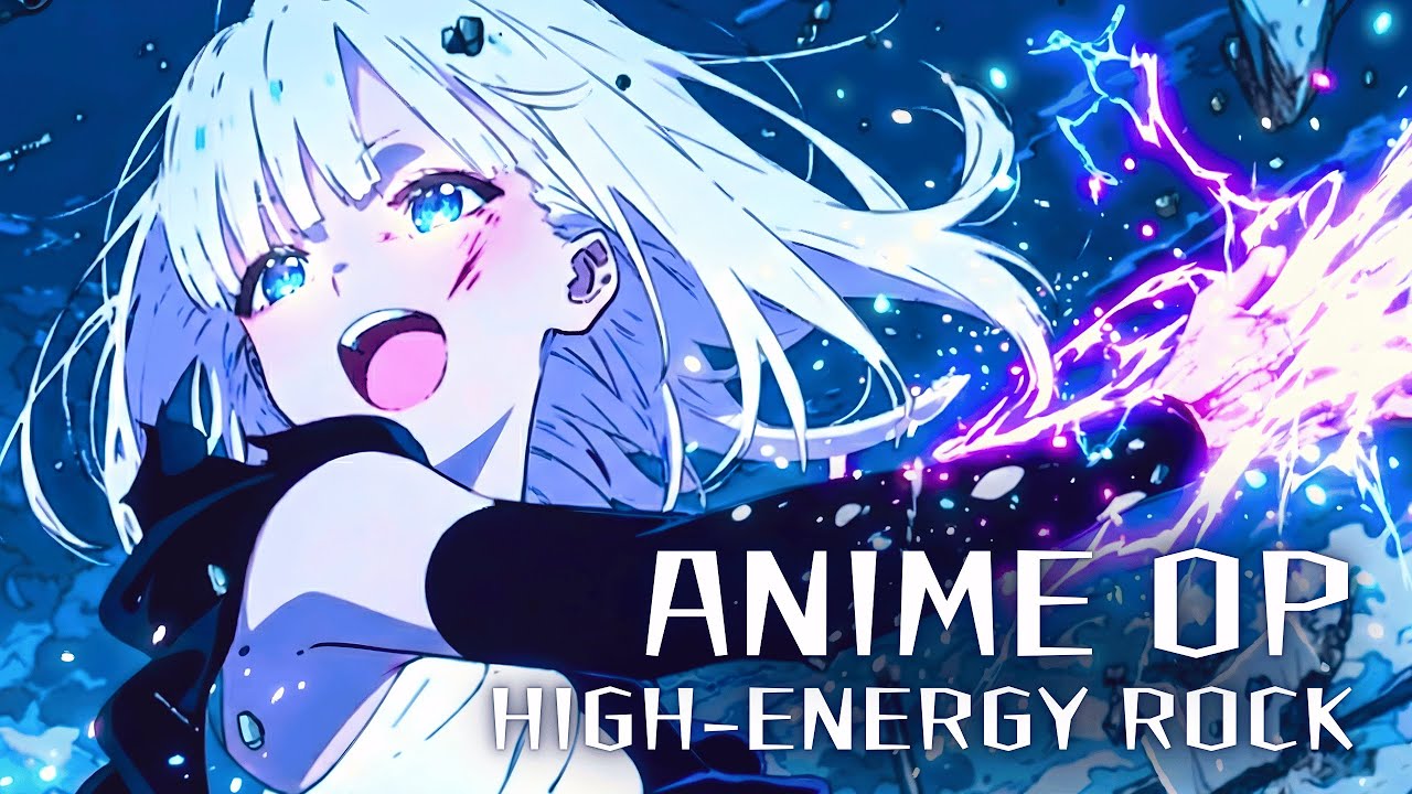 砕界の魔導師と紫電の守り手｜Anime OP-Style × High-Energy Rock