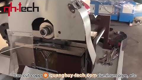 Công dụng Máy cắt ống nhôm, ống đồng tự động | Quang Huy Tech