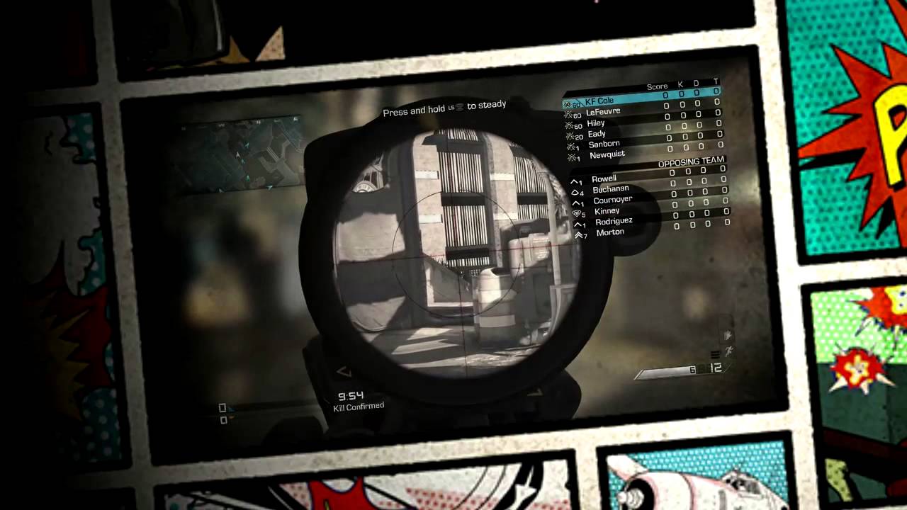 Cod Ghost 6 Man Sniper Feed