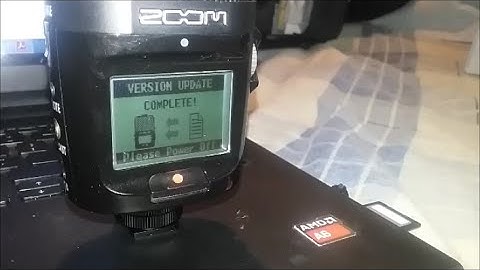 Josh Reviews How to update Zoom H2N Firmware to 2.0