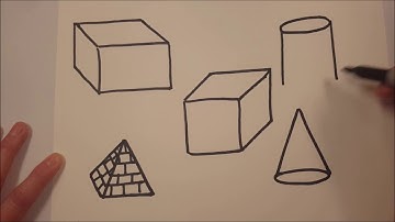 Drawing 3-D Solid Shapes