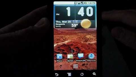 Motorola Droid - Easy installation of Custom Roms, Rom Manager!