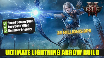 POE 2 0.3 25 Million DPS Lightning Arrow Deadeye Build
