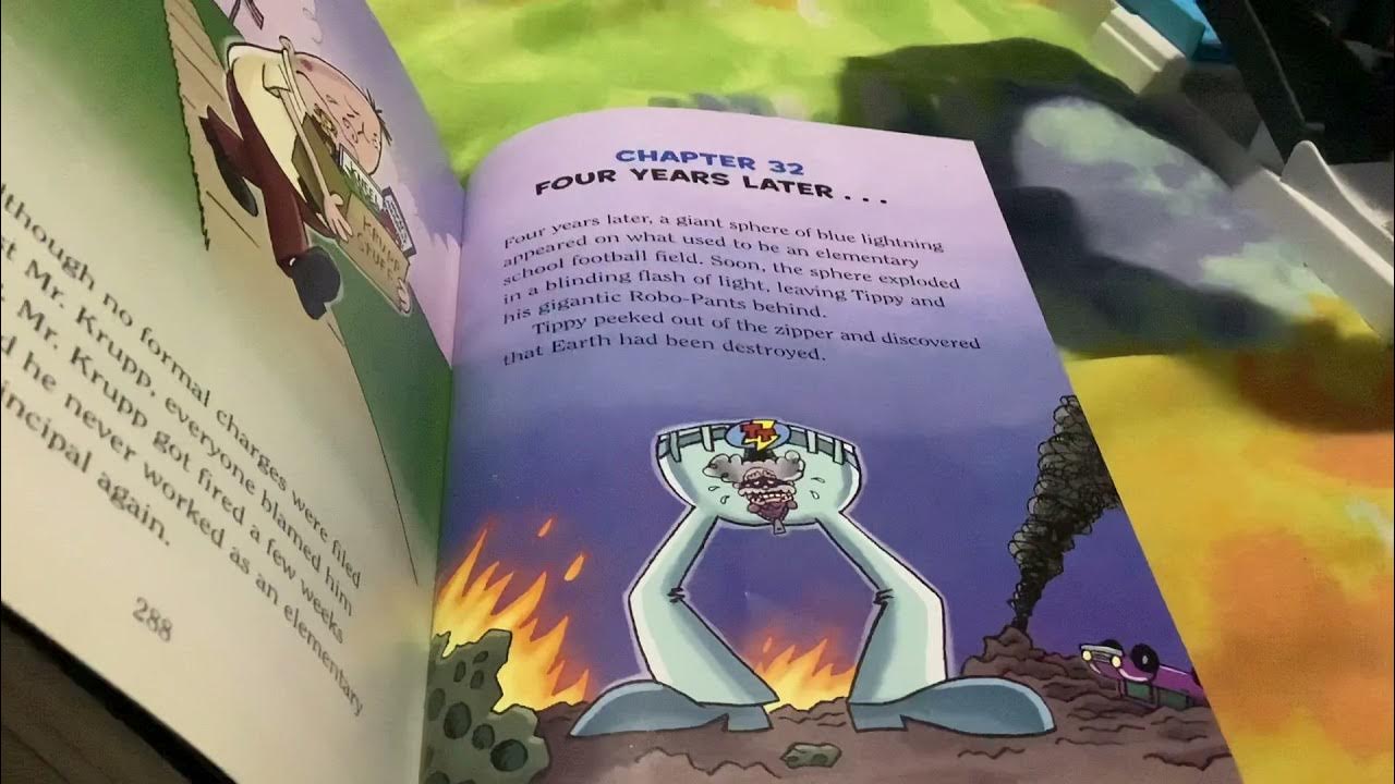 Captain Underpants Book 9 in full color Chapter 32 Four Years Later
