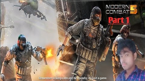 Modern Combat 5: Blackout Android Walkthrough - Gameplay Part-1 - Chapter-1; CarryDon 2.0
