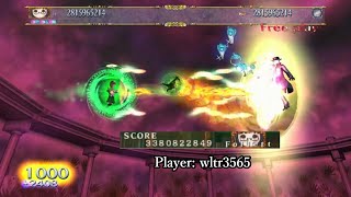 [Deathsmiles II/デススマイルズII] X Follett Level 3 TLB ALL Clear (Score: 3,380,822,849) [CC Commentary] screenshot 1