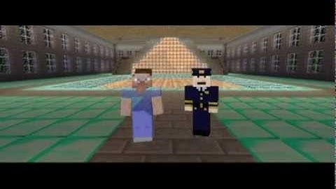 [MINECRAFT] Alien Abduction part 1 [zimbrothers video]