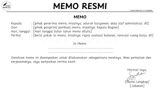 HOW TO WRITE AN  MEMO WITH EXAMPLES AND FORMAT