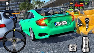 New City Parking School 2026: Honda Civic Tightest Parallel Parking - Car Game Android Gameplay screenshot 2