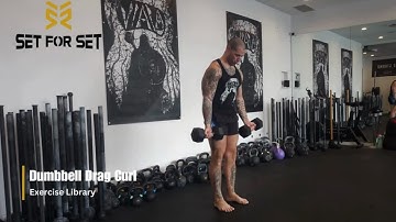 Dumbbell Drag Curl | SFS Exercise Library