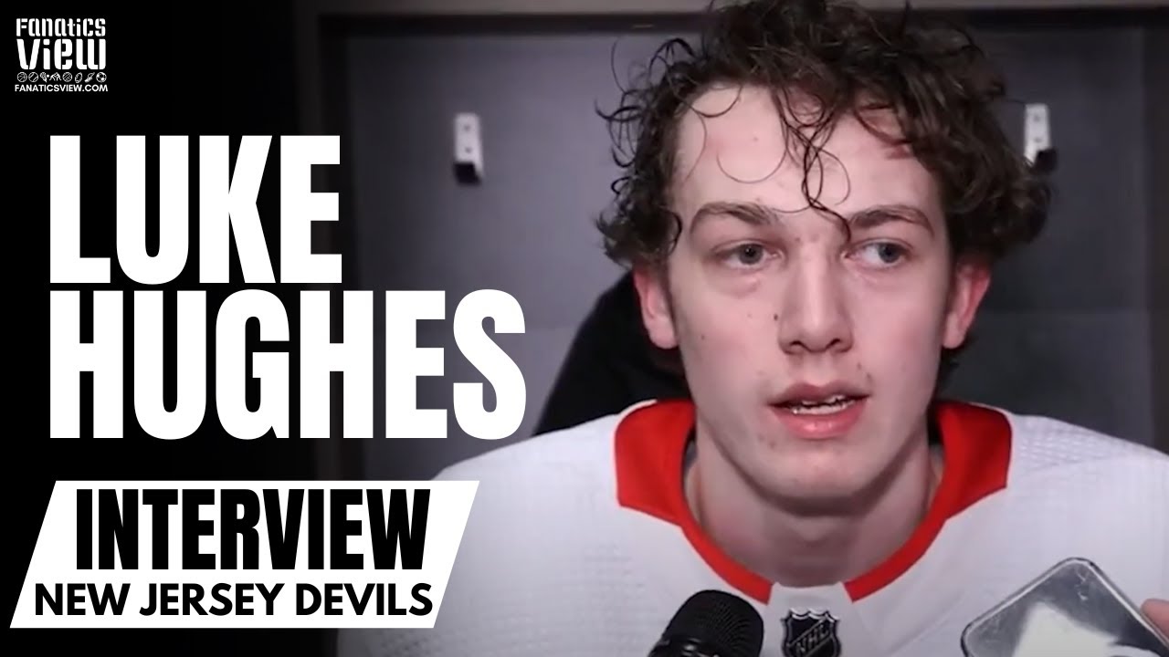 Luke Hughes is drafted 4th by New Jersey Devils, thrilling Jack Hughes