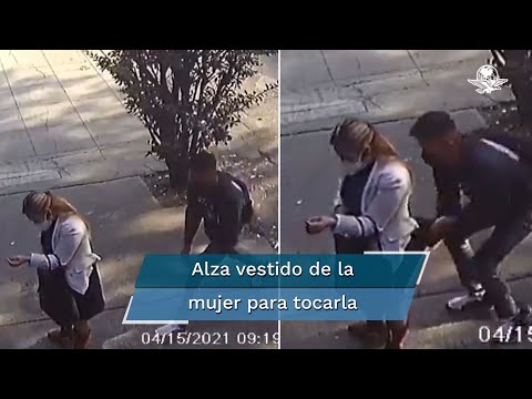 Captan a sujeto manoseando a mujer en la colonia Portales; Fiscalía de la CDMX pide denunciarlo