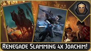Vilgefotrz Renegade Shines In NG Statuses for 4X Joachim! (Gwent Nilfgaard Imposter Deck)