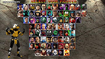 Mortal Kombat Project Expanded Plus Reloaded Cyber Scorpion Playthrough