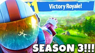 SEASON 3 FORTNITE BATTLE ROYALE UPDATE IS AMAZING!!! (EPIC Victory Royale)