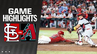Cardinals vs. D-backs Game Highlights (4\/14\/24) | MLB Highlights