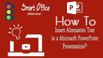 How To Insert Alternative Text in a Microsoft PowerPoint Presentation?
