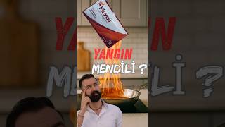Bu Mendil Ateşi Durdurabilir Mi? Yağ Yangını Söndürme Yöntemleri Resimi