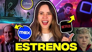 El Juego del Calamar, Moana 2, Toy Story 5 Nuevas SERIES y PELÍCULAS en NETFLIX,HBO MAX Y DISNEY