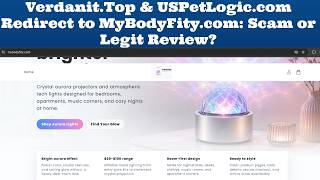 Verdanit.Top & USPetLogic.com Redirect to MyBodyFity.com: Scam or Legit Review