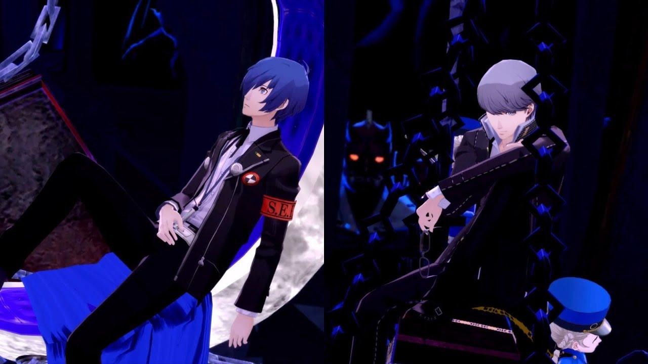 ペルソナ5r Dlc P3主人公 キタロー P4主人公 番長 のスキル集 チャレンジバトル Youtube