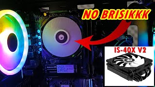 Cara Pasang Cooler ID COOLING IS-40X V2, Ganti Fan CPU Bawaan Intel tanpa Lepas Mobo