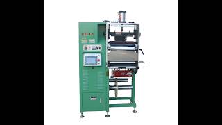 US220L fully automatic polyester satin weaving woven fabric label slitting and rewinding machine