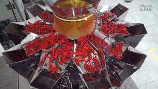 Fresh Pepper Packaging Machine Fresh Pepper Weighing Packing Machine