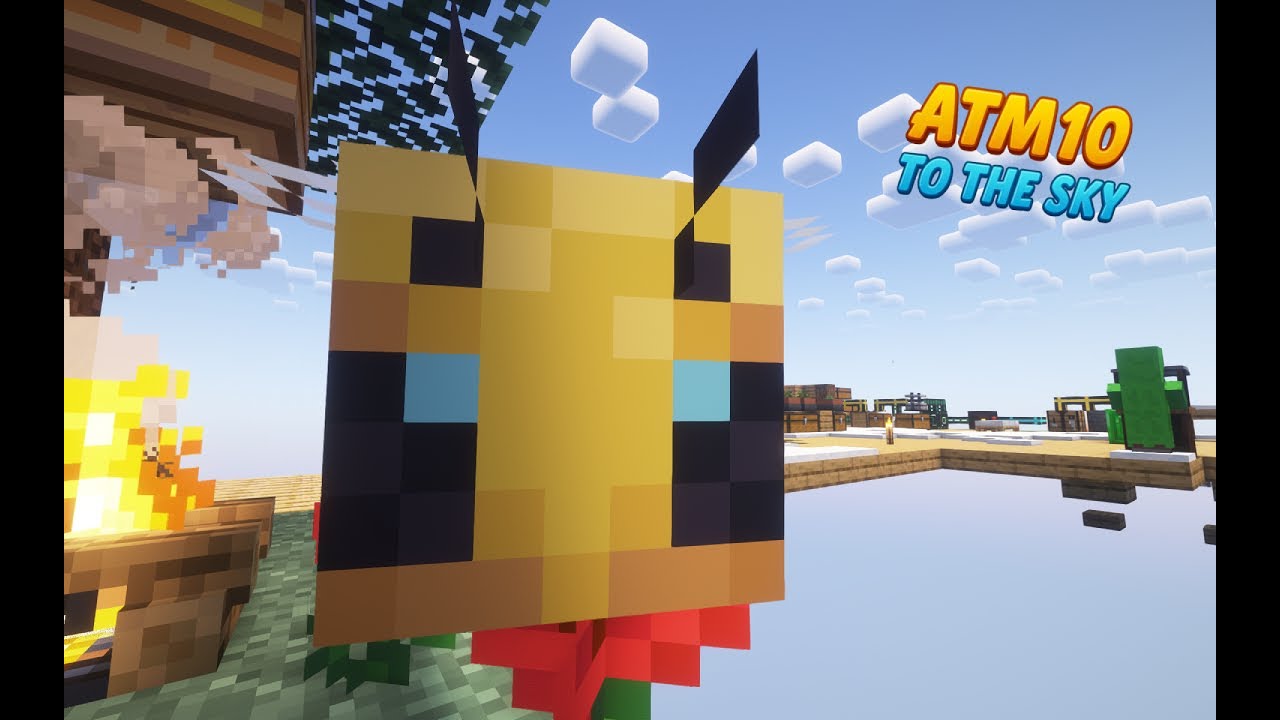 Pszczoły z kamienia... 🐝  - Minecraft ATM10 to the sky/4