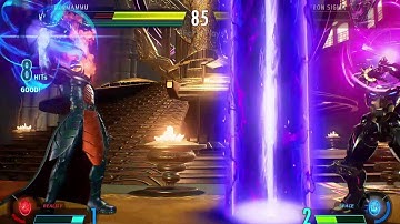 Iron Man & Dormammu VS Ultron Sigma - Hardest AI - Marvel vs Capcom Infinite