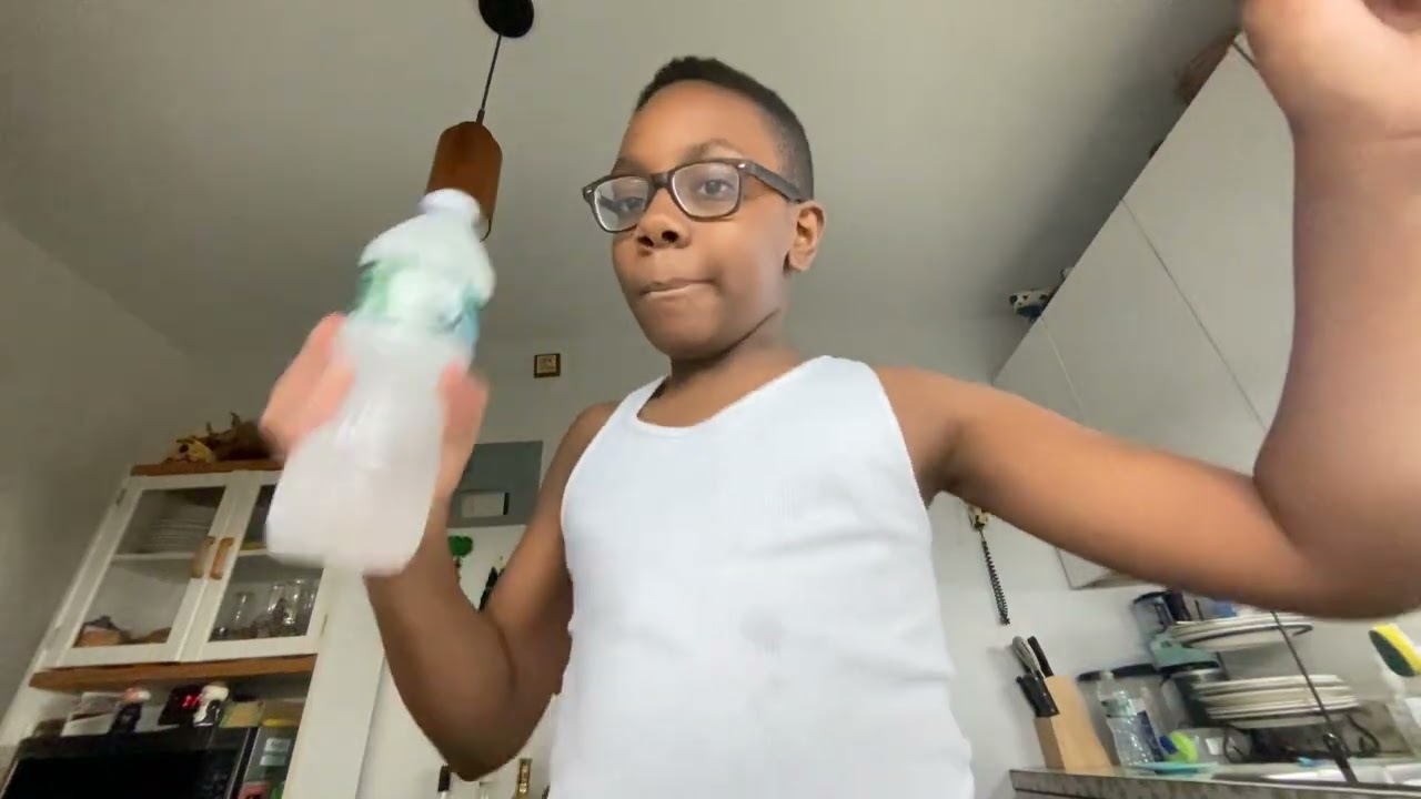 Throwing a air pressure sprite bottle of my balcony