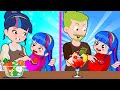 Mom vs Dad/ The Story of Princesses - Hilarious Cartoon Animation