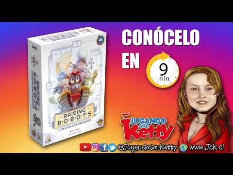 Raicing Robots en 9 minutos  [Juego de Mesa / Cómo se Juega / JcK]