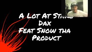 Dax - "A LOT AT STAKE" ft. Snow Tha Product  [TUFFNERDZ RAP REACTION]🔥🔥🔥❄️❄️❄️