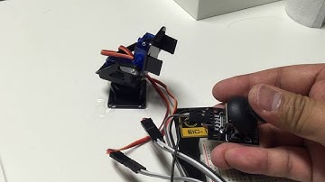 SG90 Servo Motor PTZ with dual-axis XY Joystick Module control by Arduino