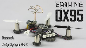Eachine QX95 -  Unboxing and Maiden - LoS and FPV (Banggood)