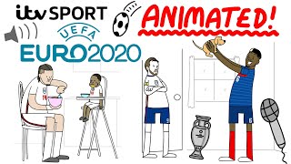 Euro 2020 Cartoon Commentary | ITV Sport