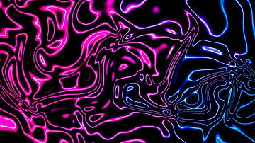 🎬 4K Screensaver – Pink and Blue Neon Fluid | Abstract Loop (No Audio)