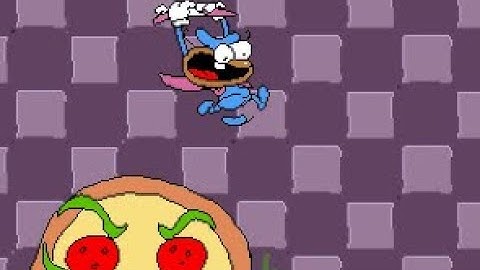 Pizza Tower: LAP HELL - Pizza Pursuit John Gutter Lap 3 and 4 as The Doise P-Rank (Pizza Tower Mods)