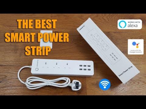 BEST SMART POWER STRIP works with Alexa and Google Home!