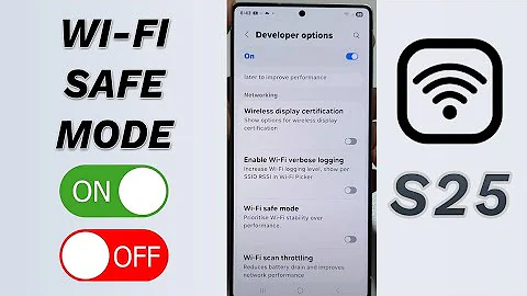 🛡️ Fix Connection Instantly! Enable Wi-Fi Safe Mode (Galaxy S25/S25+/Ultra) 📶