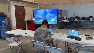 Video: Montana National Guard tests drone flight skills at Limestone Hills