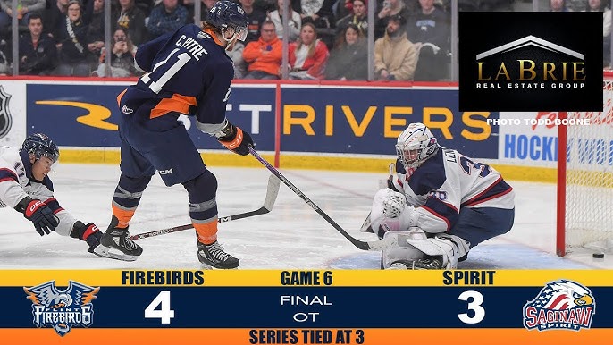 Firebirds Come Up Short at Saginaw, 2-1 - Flint Firebirds