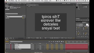 TextReverser Script Demo