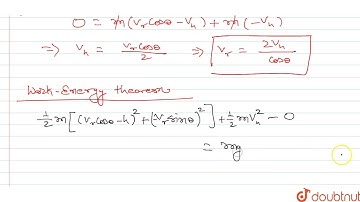 A small block of mass `m` is placed on top of a smooth hemisphere also of mass `m` which is plac...