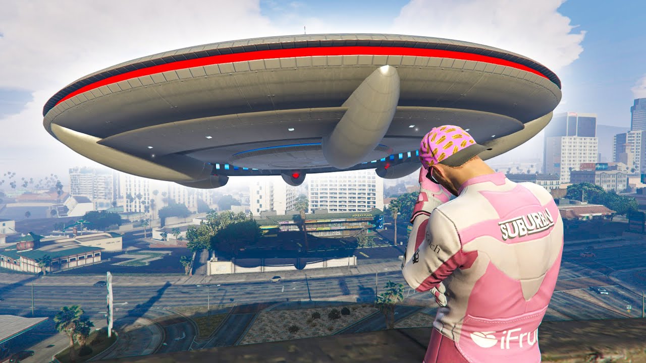 I Found A New UFO GTA Online DLC YouTube 