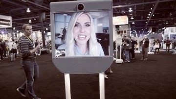 Beam telepresence robot in CES