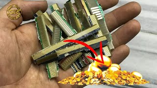 Gold Recovery From Gold Fingers Using Only Nitric Acid Gold Recovery From Gold Fingers