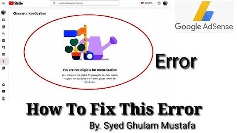 Live Proof | You Are Not Eligible For Monetization | How to re enable disable AdSense Account 100%