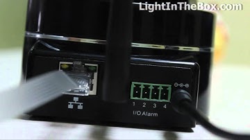 Wireless IP Camera with Night Vision From LightInTheBox.mp4